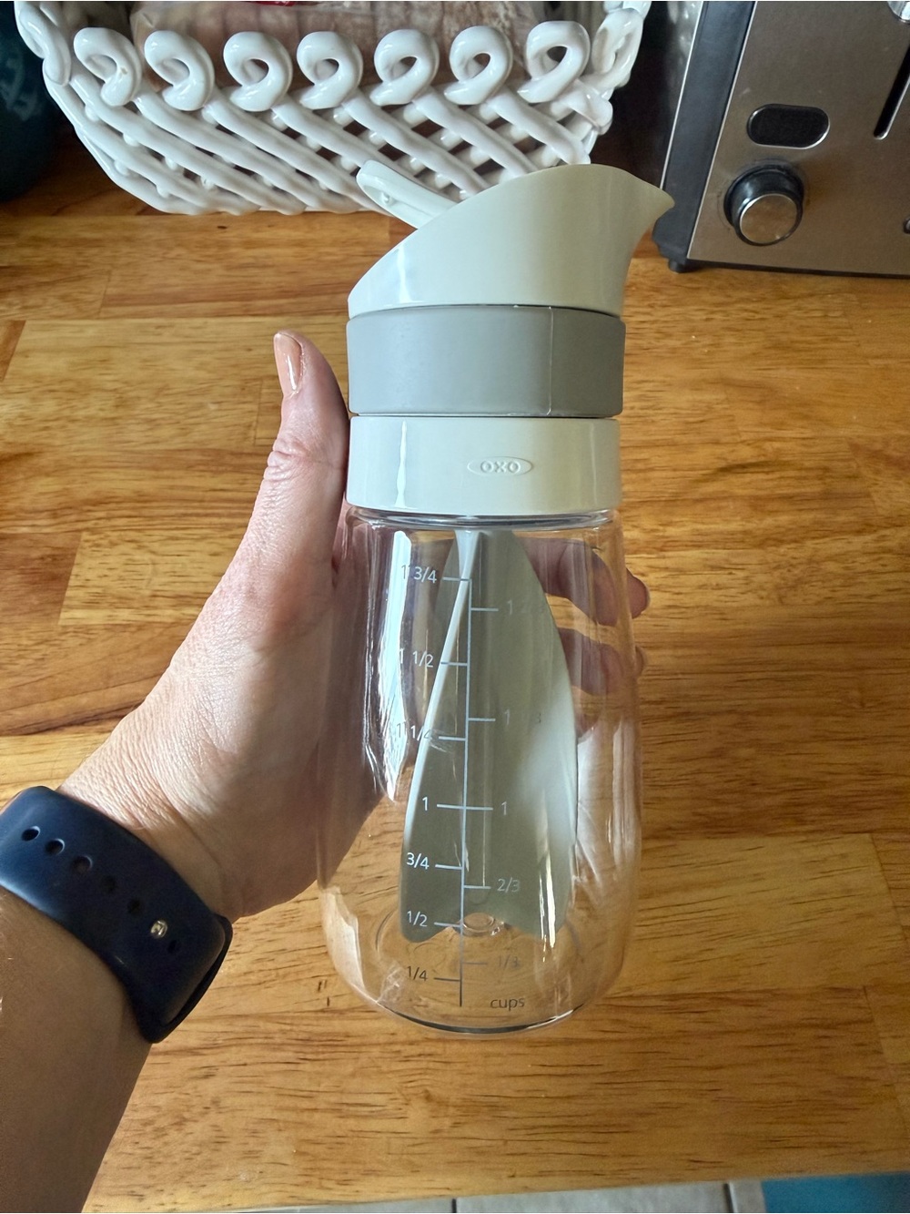 Oxo Clear Salad Dressing Shaker